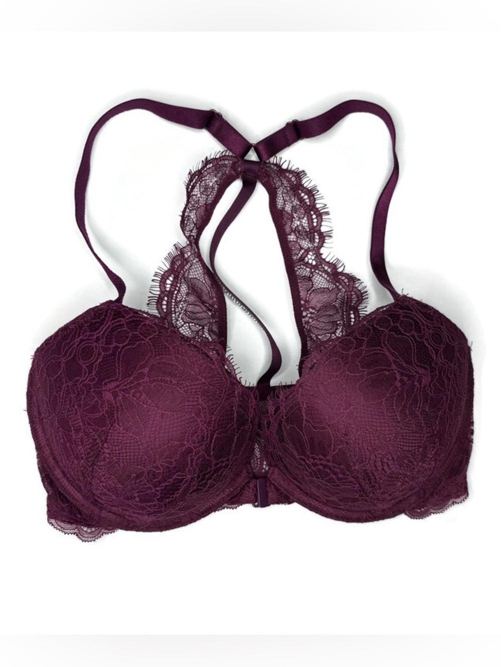 NWOT Victoria’s Secret Very Sexy Push Up Bra Purple Lace 32DD